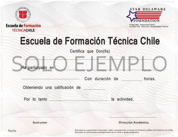 certificado de ejemplo